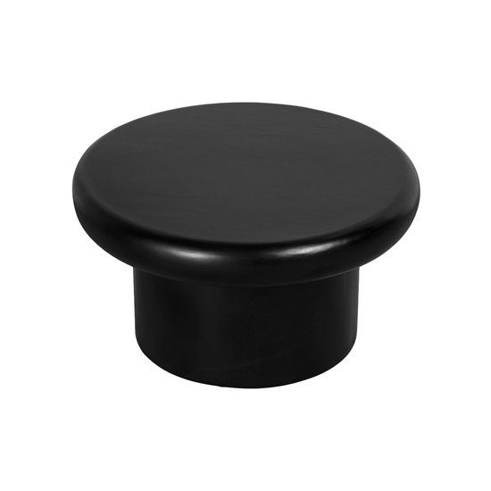 Lewis & Loft Salontafel Leke - FSC® Mangohout - Rond ⌀60 cm - Zwart