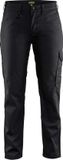 Blåkläder Dames Werkbroek Industrie 7104-1800 - Zwart - C36