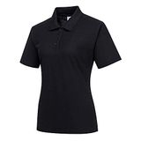 Portwest Naples Dames Poloshirt B209 - Zwart - S