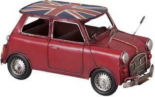 Clayre & Eef Modelauto mini cooper rood 6Y1099
