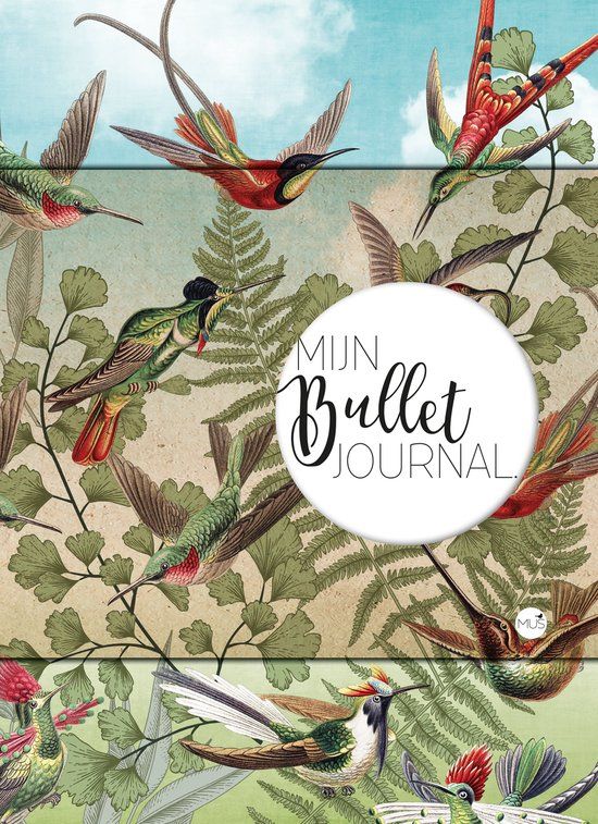 Kolibrie BBNC Uitgevers Mijn Bullet Journal Kolibrie Paperback