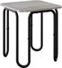 vidaXL Salontafel Betongrijs 40 x 40 x 45 cm Bewerkt hout
