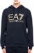 Emporio Armani EA7 Logo Series Oversized Logo Hoodie Heren - Maat M