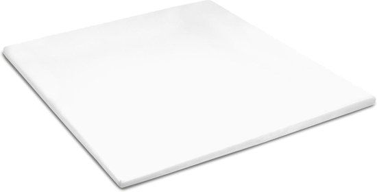 Cinderella Sundays Topper Hoeslaken - Satijn - 180x200 cm - Wit