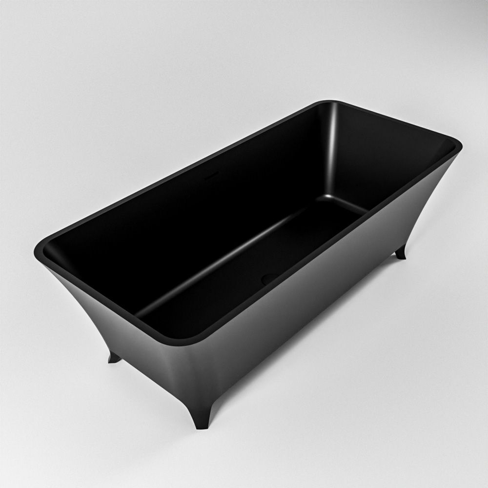 Mondiaz Lundy Vrijstaand Bad Solid Surface 170x75cm Urban