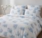 Toile de Jouy Ensemble de literie 240x220 cm avec 2 taies d'oreiller