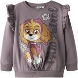 NAME IT Meisjes Sweaters NMFSANNA PAW SWEAT BRU NOOS CPLG