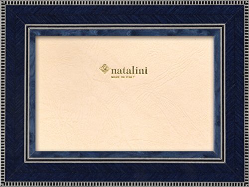 Natalini C \35 S\BLU 10X15 fotolijst met ondersteuning voor tafel, Tulipwood, donkerblauw, 10 X 15 X 1,5