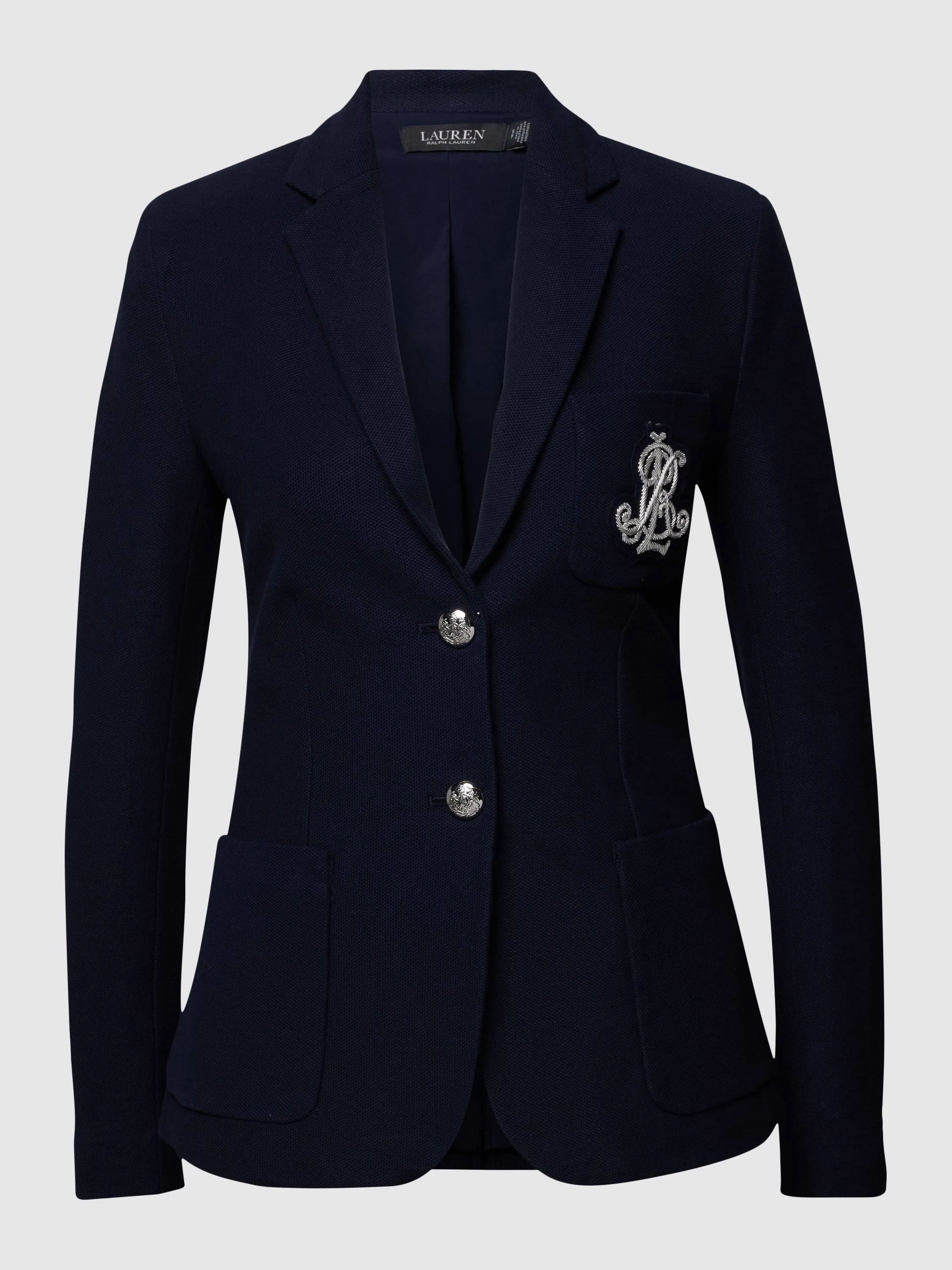 Lauren Ralph Lauren blazer met logo donkerblauw