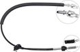 A.B.S. K25180: Câble d'embrayage, câble de traction pour DAIHATSU CUORE VI (L7)
