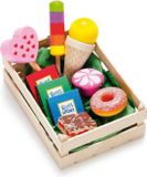 Erzi-assortiment Erzi 28135 rollenspelspeelgoed appelmoes houten speelgoed 3+ jaar