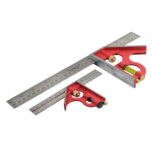 Faithfull Combinatie Winkelhaak Twin Pack 150 mm & 300 mm