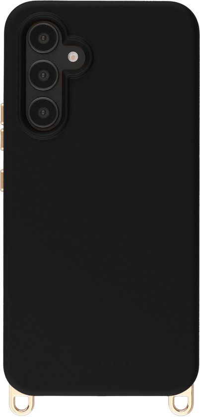 Selencia Rivièra MagSafe Backcover met afneembare haakjes voor de Samsung Galaxy A54 (5G) - Velvet Black