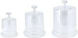 LOBERON Glazen pot set van 3 Oirlan helder