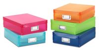 Whitmor Plastic Document Dozen - Diverse Kleuren (Set van 5)