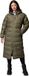 Columbia Pike Lake™ III Long Jacket Dames Outdoorjas - Stone Green
