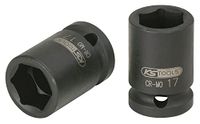 KS Tools 515.1026-E 1/2" Dopsleutel, zeskant, kracht kort, 26mm, Hanger