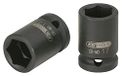 KS Tools 515.1026-E 1/2" Dopsleutel, zeskant, kracht kort, 26mm, Hanger
