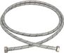 KOTARBAU® Tuyau de raccordement flexible 1/2" x 1/2" - Tuyau de robinet flexible 200 cm - Tuyau de raccordement sanitaire - Tuyau de raccordement flexible - Tuyau de raccordement pour robinetterie - avec tresse en acier inoxydable