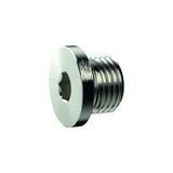 sluitschroef, Brass G 3/4" internal hexagon and band sealing screw, SW 12, max. 25 bar, max. 150 °C
