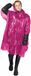 Merkloos / Sans marque 20x stuks wegwerp regenponcho roze voor volwassenen