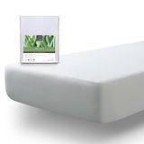 Tural Matrasbeschermer 120x190/200cm Aloë Vera Ademend Waterdicht Katoen Wit