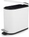 Beldray Badkamer Pedaalemmer | 5L | Zacht Sluitend Deksel | Wit