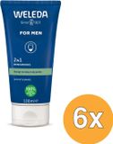 WELEDA Gel nettoyant 2 en 1 pour homme visage et barbe (100 ml)