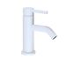 Hudson Reed Elements Mitigeur lavabo monotrou - Blanc - Moderne - Acier inoxydable