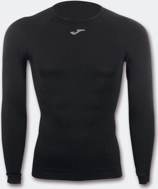 Joma Brama Classic Long Sleeve Base Layer White S-M Unisex Adult