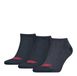 Levi's Heren Sneakersokken Low Cut Batwing Logo 3-Pack Denim