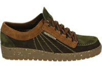 Mephisto RAINBOW VELOURS - Vrije tijdsschoenen Heren veterschoen Heren sneakers Casual - Kleur: Bruin - Maat: 41