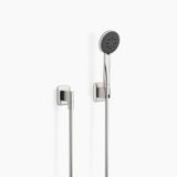 Dornbracht Lissé doucheset met afzonderlijke rozetten, Platinam, 315 cm breed, 85 cm hoog, 210 cm lang, 1.62 kg