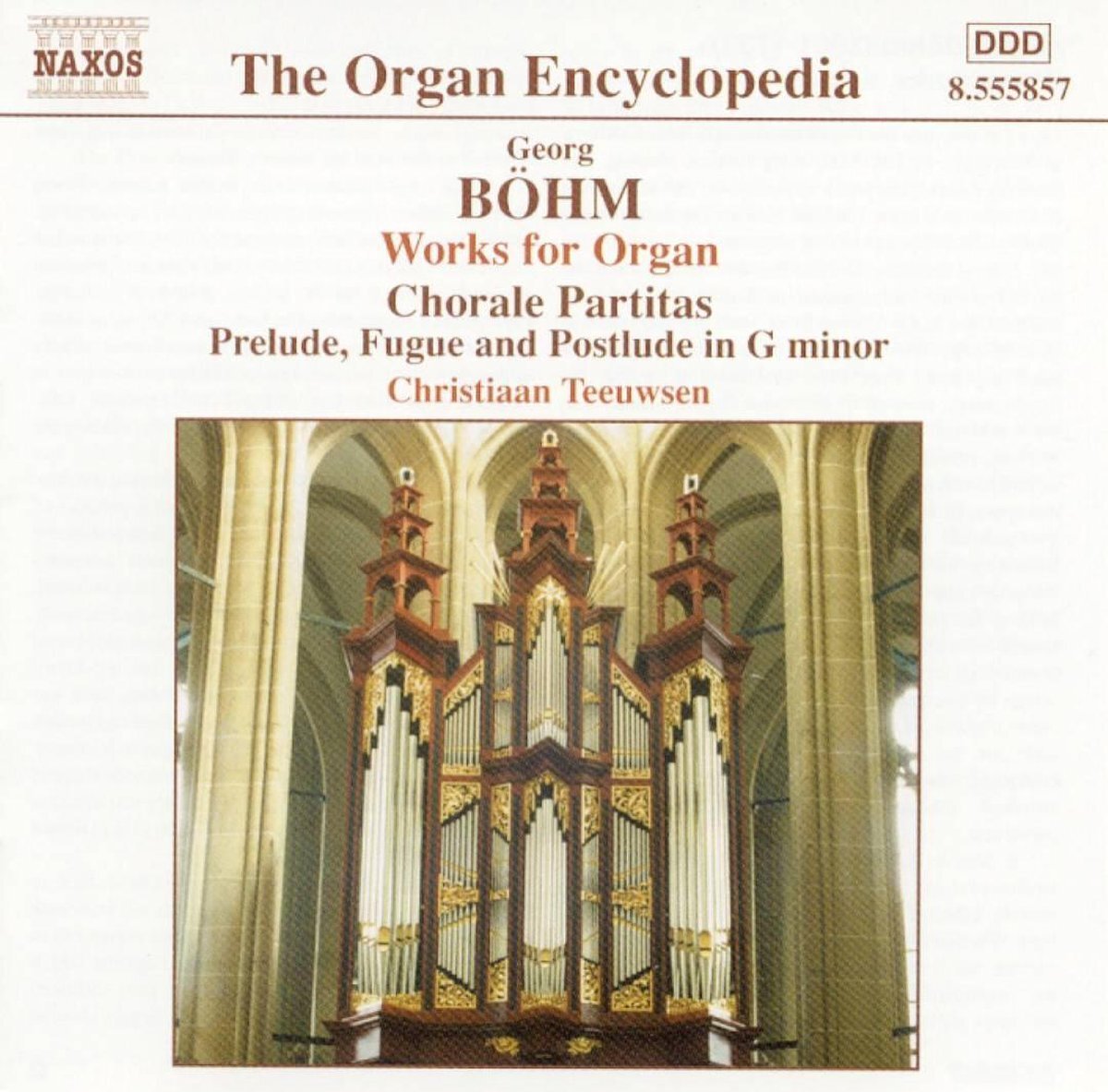 OUTHERE Bohm Georg: Opere Per Organo (Integrale) Vol 1
