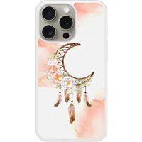 Apple iPhone 15 Dreamcatcher lune Verstevigd hoesje met sublimatie bedrukking