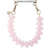 Selencia Lova Hartjes Polskoord - Milky Pink