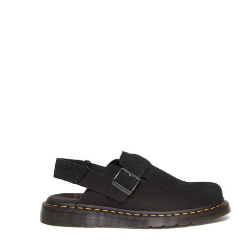 Dr. Martens Jorge II Suede Clogs - Black