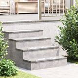 vidaXL - Trapmatten - 10 stuks - 60 x 18 x 2,5 cm - Zilver - Aluminium