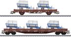 Märklin 46407 H0 set van 2 rongenwagens Ks447 van de DB AG, MHI