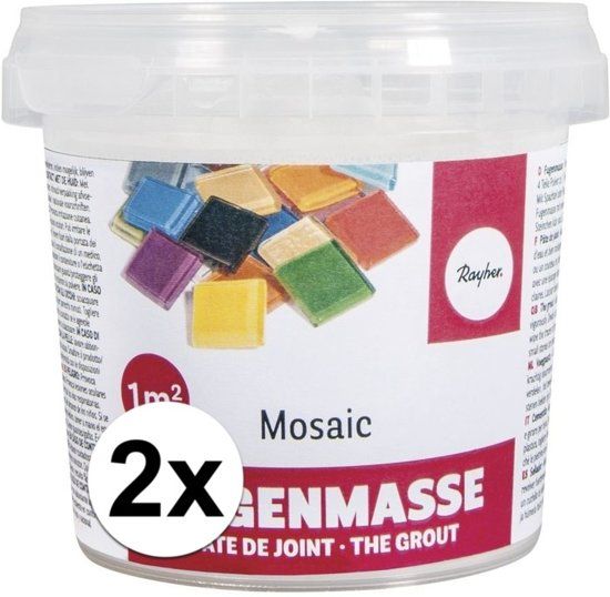 Mozaiek voegmiddel wit 1000 gram