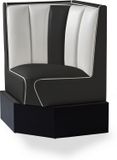 Bel Air banquette d'angle HW-60/60 noir