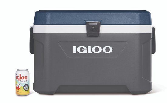 Igloo Maxcold 54 Koelbox - 51 Liter - Grijs - Met Wielen