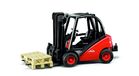 Bruder 02511 - Linde vorkheftruck H30D met 2 pallets