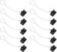 OEM Bol 10 Stuks Heftruck Connector Stofkap Plug Covers 350A - Zwart