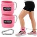 Merkloos Icecat Enkelband voetlus - Neopreen - Roze - 2 stuks - Voor kabeltraining en revalidatie