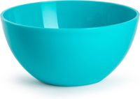 Plasticforte kommetjes/schaaltjes - dessert/ontbijt - kunststof - D17 x H7 cm - blauw - BPA vrij