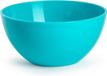 Plasticforte kommetjes/schaaltjes - dessert/ontbijt - kunststof - D17 x H7 cm - blauw - BPA vrij