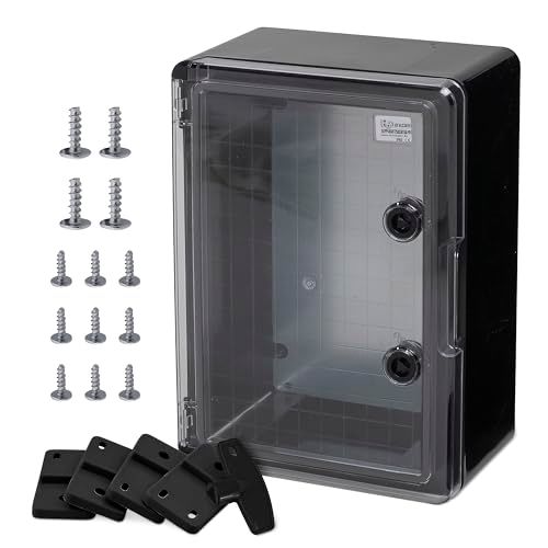 Boxexpert BXPPABSBT250350150-F01 Installatiebehuizing 150 x 250 x 350 ABS kunststof Zwart 1 stuk(s)
