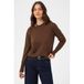 Kaffe Damestrui Lizza Argyle - Bruin