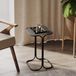 Asir table basse noir 30 x 30 x 52 cm